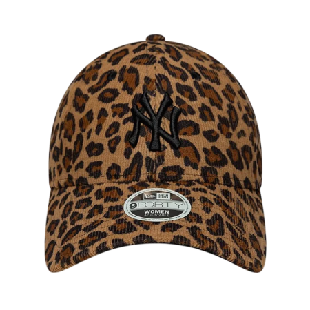 New Era MLB NY Yankees Wns Leopard Cord 9FORTY Adjustable Cap