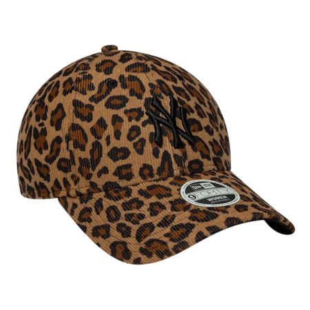 New Era MLB NY Yankees Wns Leopard Cord 9FORTY Adjustable Cap
