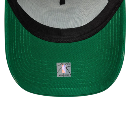 New Era NBA Boston Celtics Side Patch 9FORTY A-Frame Trucker Adjustable Cap