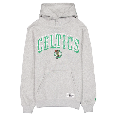 New Era NBA Boston Celtics Varsity Pollover Hoodie "Heather Gray"