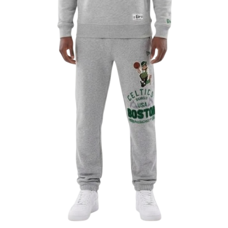 New Era NBA Boston Celtics Varsity Sweatpant "Heather Gray"