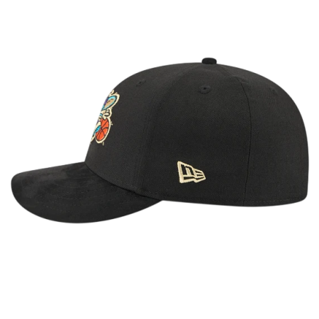 New Era NBA Charlotte Hornets Golden Wool Pre-Curved 9FIFTY Snapback
