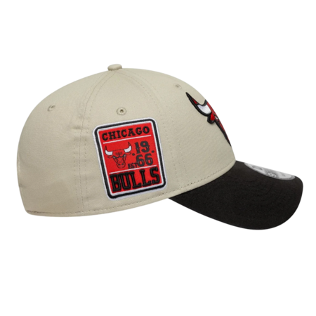 New Era NBA Chicago Bulls Contrast Patch 9FORTY Adjustable Cap