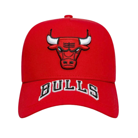 New Era NBA Chicago Bulls Eframe Visor Hit Adjustable Cap