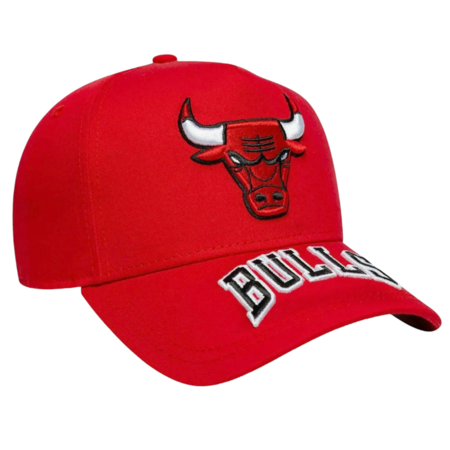 New Era NBA Chicago Bulls Eframe Visor Hit Adjustable Cap