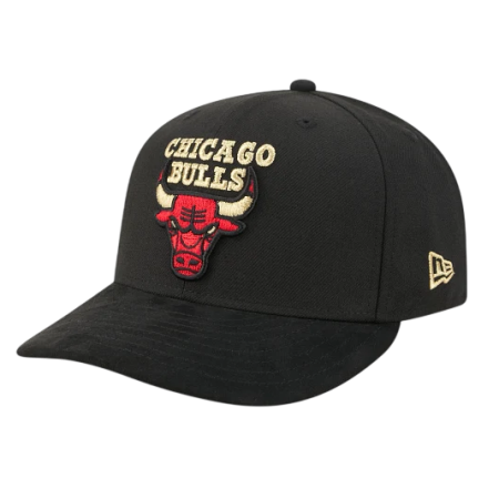 New Era NBA Chicago Bulls Golden Wool Pre-Curved 9FIFTY Snapback