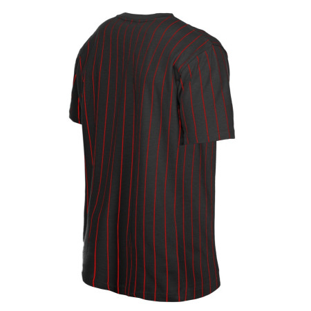 New Era NBA Chicago Bulls Throwback H1 Pinstriped SS Tee