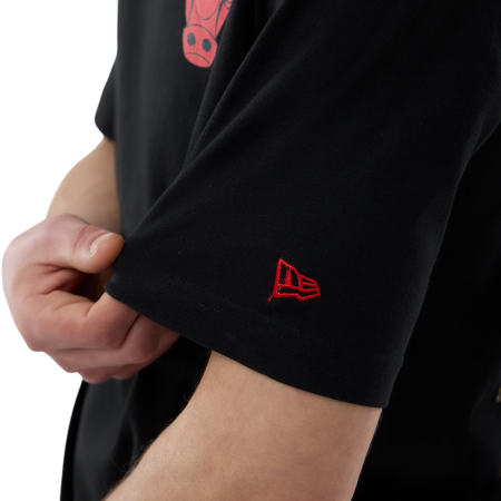 New Era NBA Chicago Bulls Lif Graphic SS Tee