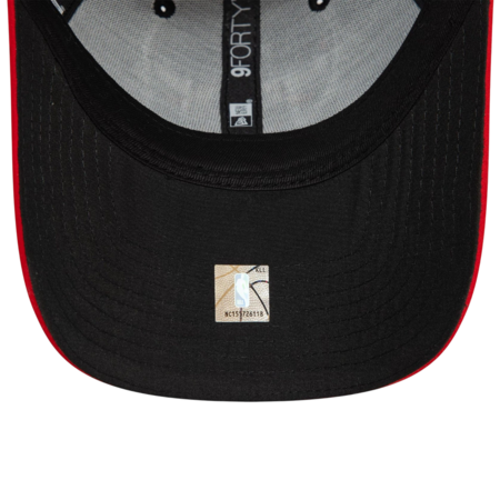 New Era NBA Chicago Bulls Microfibre 9FORTY Adjustable Cap "Black"