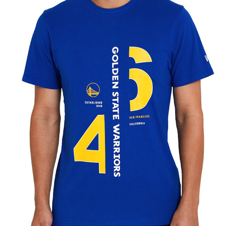 Neu Era NBA Golden State W gegründet Grafisches T-Shirt