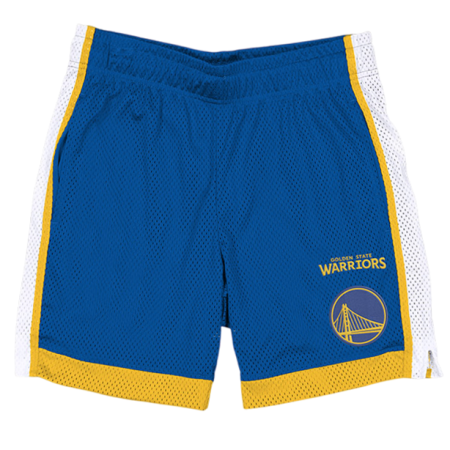 New Era NBA Golden State Warriors H2 Mesh Short "Blue"