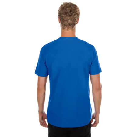 New Era NBA Golden State Warriors Laurel Crest Flocking T-shirt "Blue"