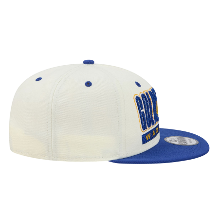 New Era NBA Golden State Warriors Stacked Chrome 9Fifty Snapback
