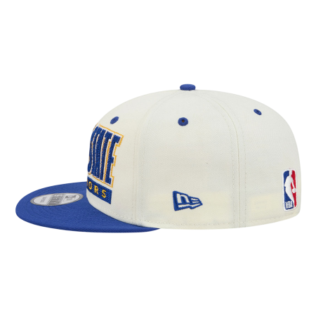 New Era NBA Golden State Warriors Stacked Chrome 9Fifty Snapback
