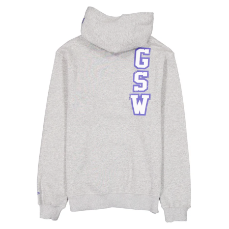 New Era NBA Golden State Warriors Varsity Pollover Hoodie "Heather Gray"