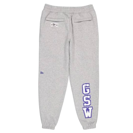 New Era NBA Golden State Warriors Varsity Sweatpant "Heather Gray"