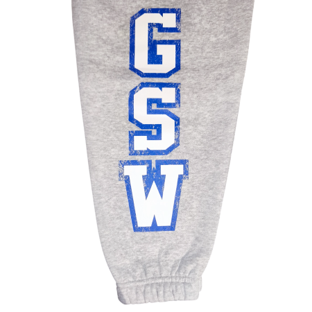 New Era NBA Golden State Warriors Varsity Sweatpant "Heather Gray"
