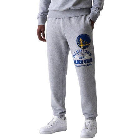 New Era NBA Golden State Warriors Varsity Sweatpant "Heather Gray"