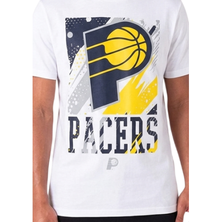 New Era NBA Indiana Pacers H3 Graphic Logo SS Tee "White"