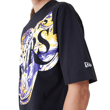 Neu Era NBA L.A Lakers All Over Print Infill Oversized T-Shirt