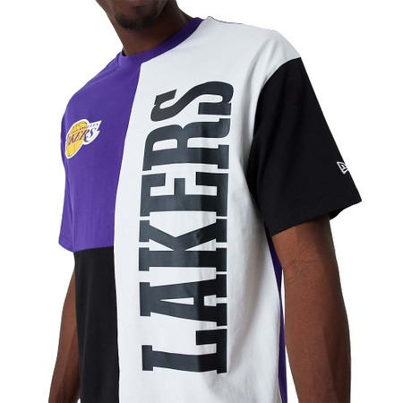 Neu Era NBA L.A. Lakers schneiden und sähen übergroße Tee