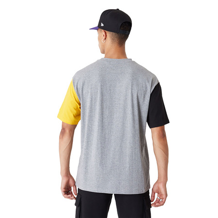 Neu Era NBA L.A. Lakers Schnitt Sew Oversized T-Shirt