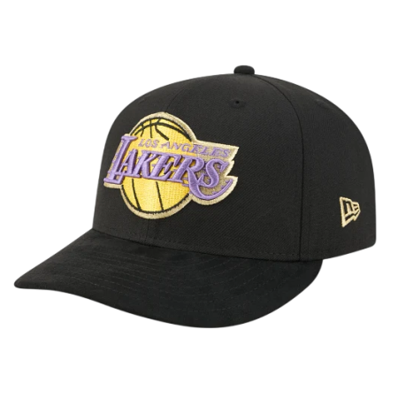 New Era NBA L.A Lakers Golden Wool Pre-Curved 9FIFTY Snapback