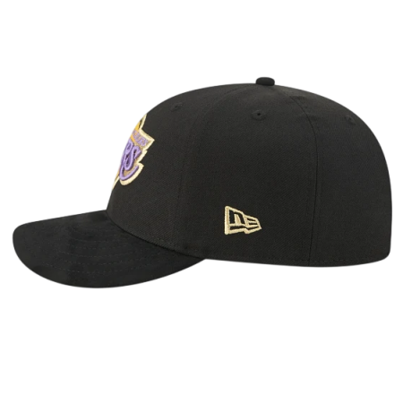 New Era NBA L.A Lakers Golden Wool Pre-Curved 9FIFTY Snapback