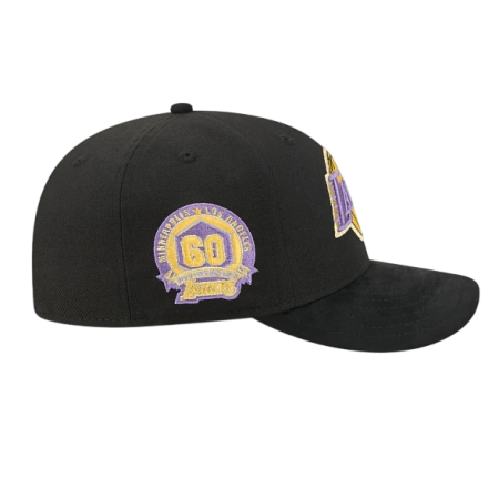 New Era NBA L.A Lakers Golden Wool Pre-Curved 9FIFTY Snapback