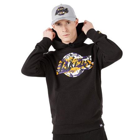 Neu Era NBA L.A Lakers Logo Camo Hoodie "Black"
