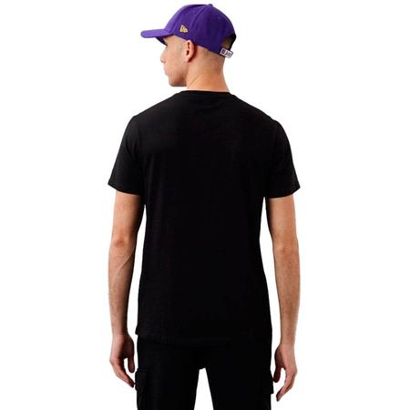 Neu Era NBA L.A Lakers Script Logo Tee "Schwarz"