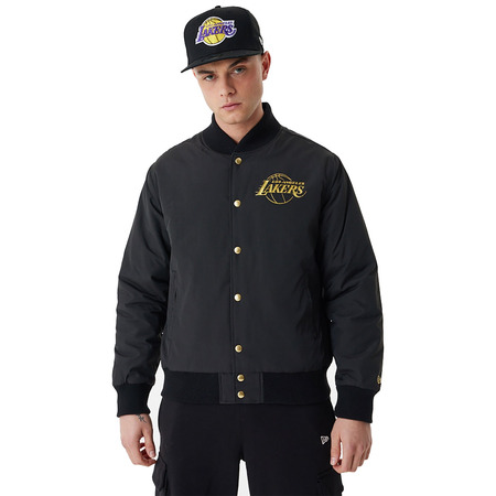 Neue Era NBA L.A. Lakers Team Script Bomber Jacke