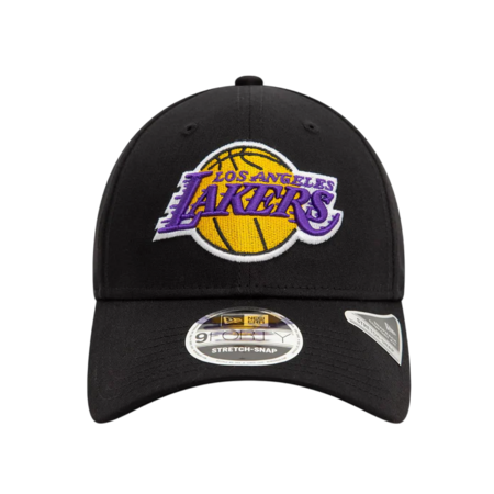 New Era NBA LA Lakers 9FORTY Stretch Snap Adjustable Cap