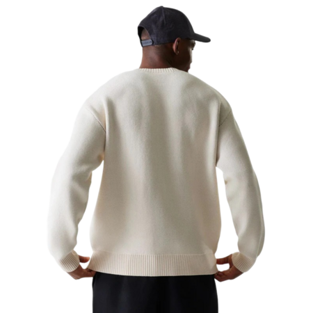 New Era NBA LA Lakers Knit Oversized Sweater "Light Beige"