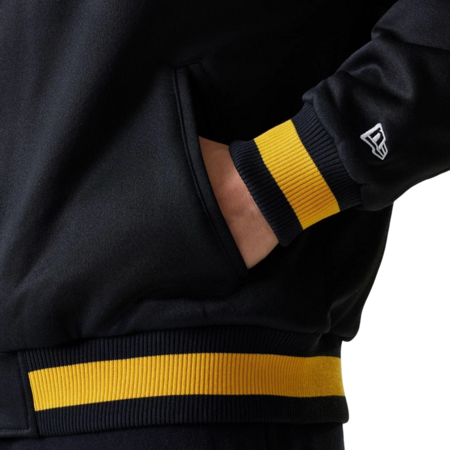 New Era NBA LA Lakers Panel Bomber Jacket