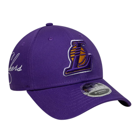 New Era NBA LA Lakers Side Script 9FORTY M-Crown Cap