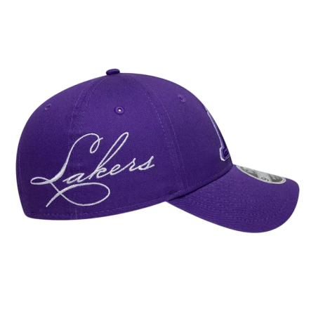 New Era NBA LA Lakers Side Script 9FORTY M-Crown Cap