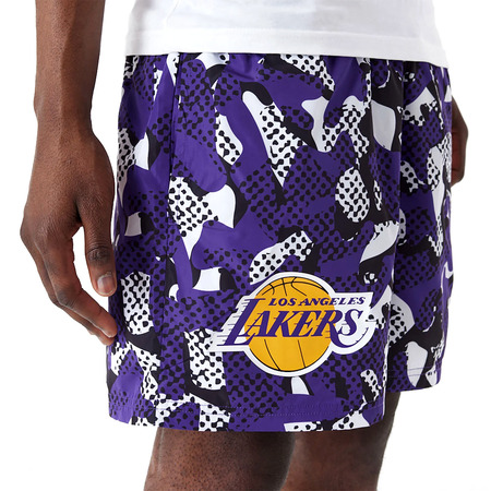 NBA LA Lakers Team Alle Over Print Shorts