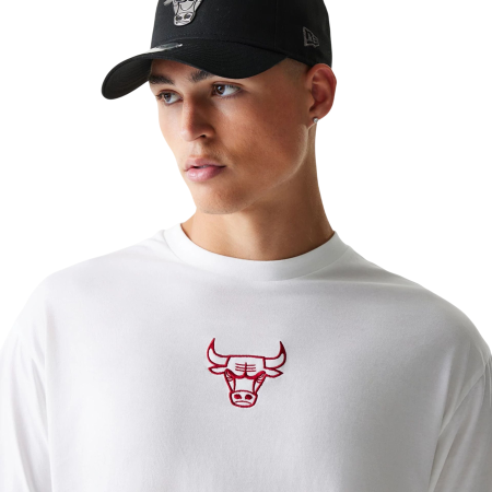 New Era NBA League Chicago Bulls Essential Oversized T-Shirt "White"