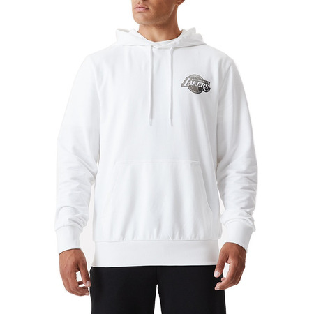 Neu Era NBA Los Angeles Lakers Metallic Hoodie "White-Silver"