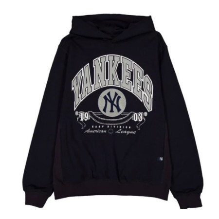 New Era NBA New York Yankees Campus Graphic Hoodie "Dark Blue"
