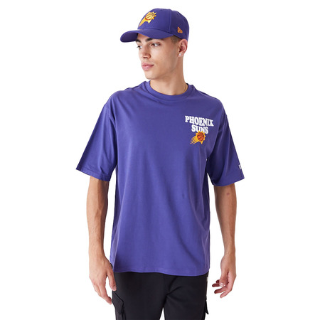 Neu Era NBA Phoenix Suns Script überdimensionales T-Shirt