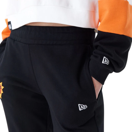 Neu Era NBA Phoenix Sonnen Frauen Farbe Block Crop Crew Neck Sweatshirt