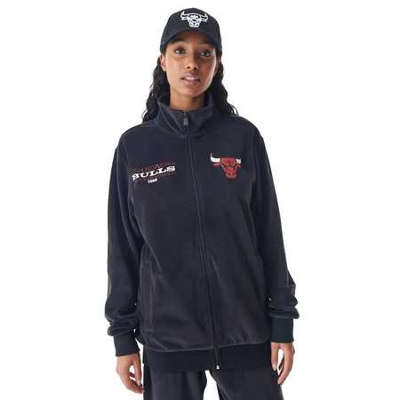 Neue Era NBA Chicago Bulls Lifestyle Velour Track Jacket