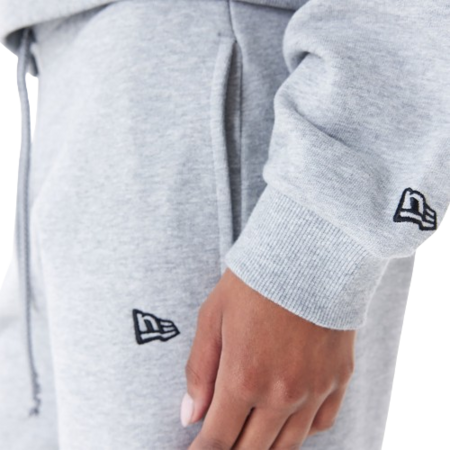 New era New York Arch Wordmark Crop Hoodie "Gray"