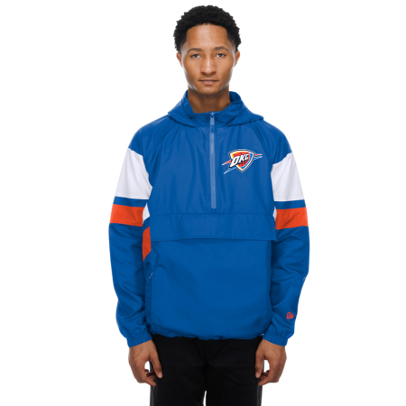 New Era Oklahoma City Thunder H1 Quarter-ZIP 2984 Anorak Windbreaker