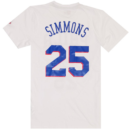 New Era Philadelphia 76ers Logo Tee # 25 Simmons #