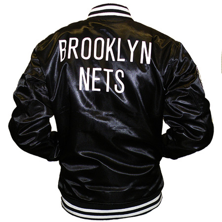 Neue Era Tipp Off Sateen Bomber Brooklyn Netze
