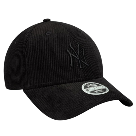 New Era Wmns MLB NY Yankees Cord 9FORTY Adjustable Cap "Black"