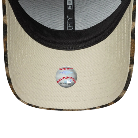 New Era Wmns MLB NY Yankees Cosy Animal Leopard 9FORTY Adjustable Cap